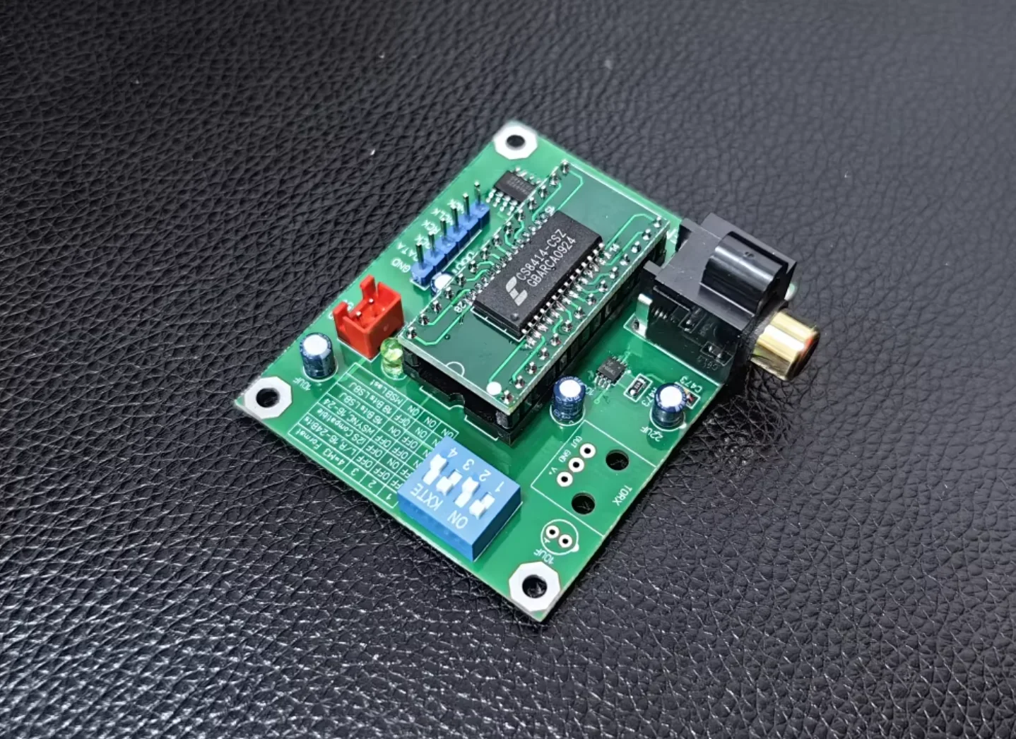 CS8414 Digital Decoder Receiver Board, Coaxial to I2S, 24bit/96kHz Support