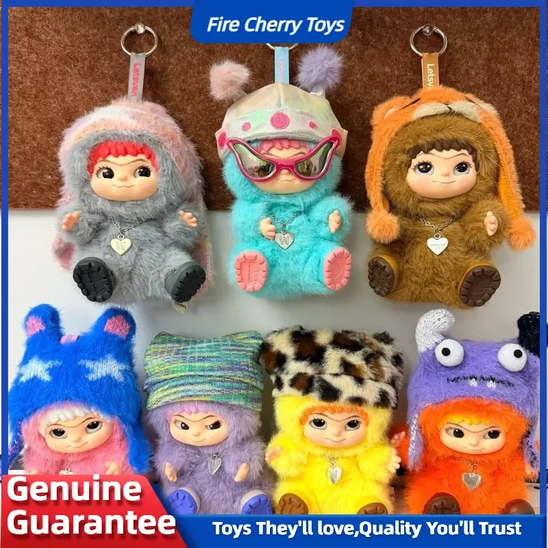 

Wakuku Aw Fuzzy Trend Fun Party Series Mystery Box Doll Bag Pendant Pain Bag Decoration Ornament Blind Box Kawaii Birthday Gift