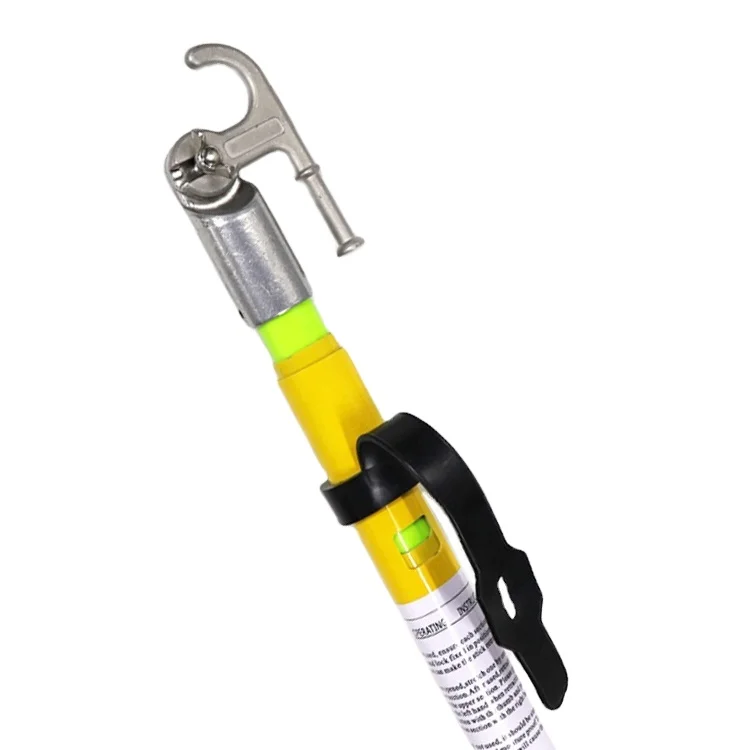Applicable to High Voltage 9.21M Extendable Orange Fiberglass Triangular Telescopic Hot Sticks