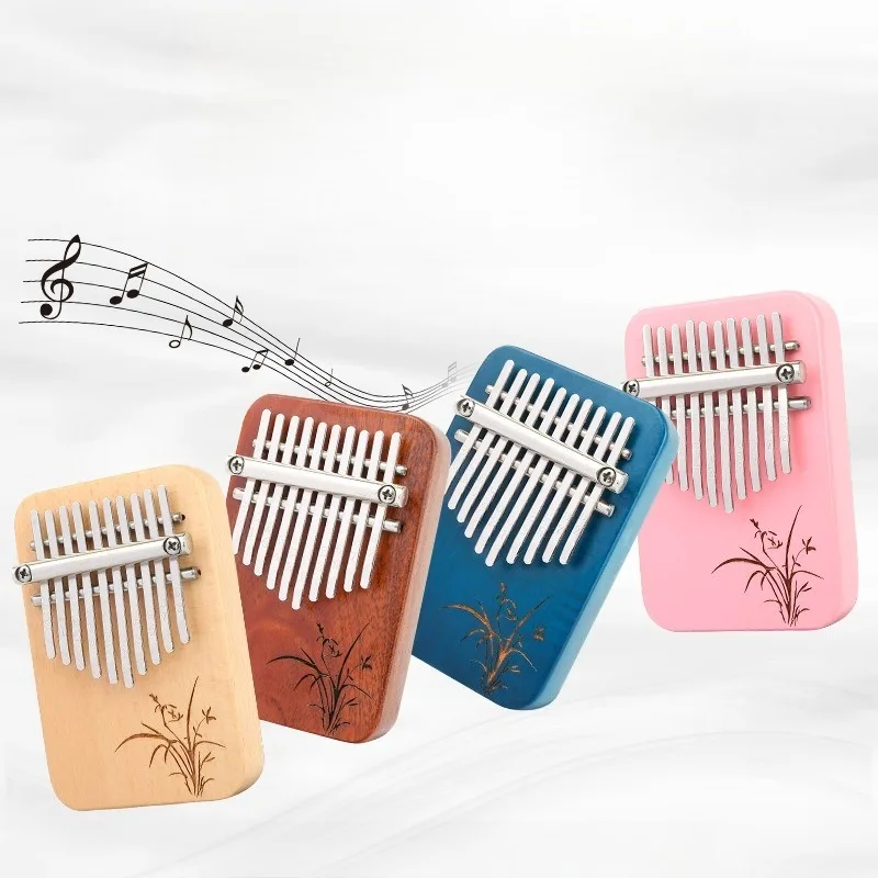 10-Tone Kalimba Thumb Piano Ten-tone Beginner Kalimba Two-finger Thumb Piano Instrument Piano