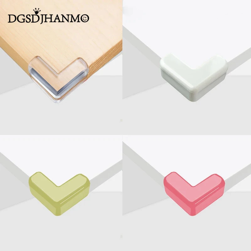 10pcs Baby Safety Silicone Protector Table Corner Edge Protection Cover Children Anticollision Edge Child Corner Guards