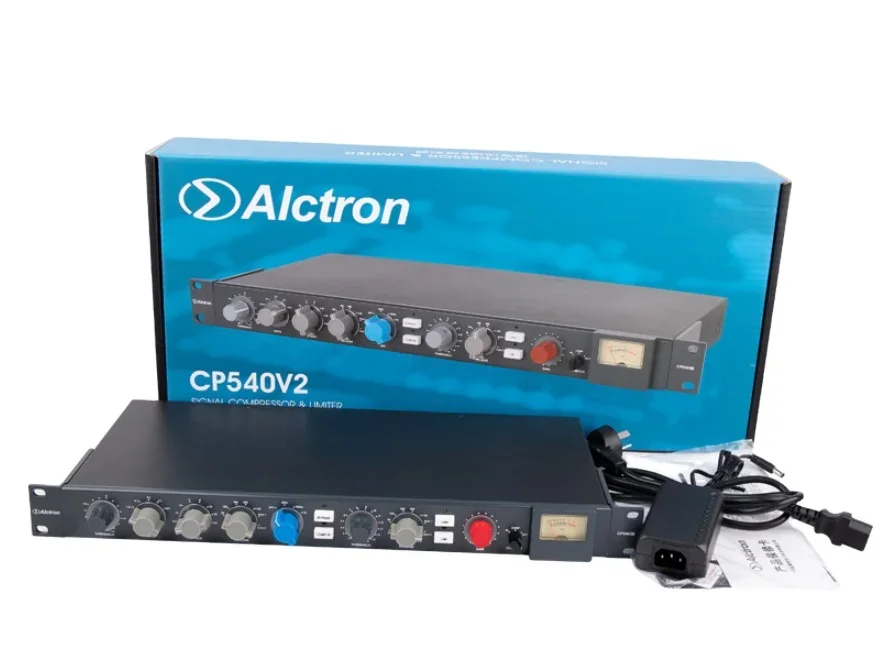 Alctron CP540V2 266XL dwukanałowy kompresor głośnik ogranicznik głośnik DJ Audio precyzyjny Maximizer sprzęt do systemów dźwiękowych