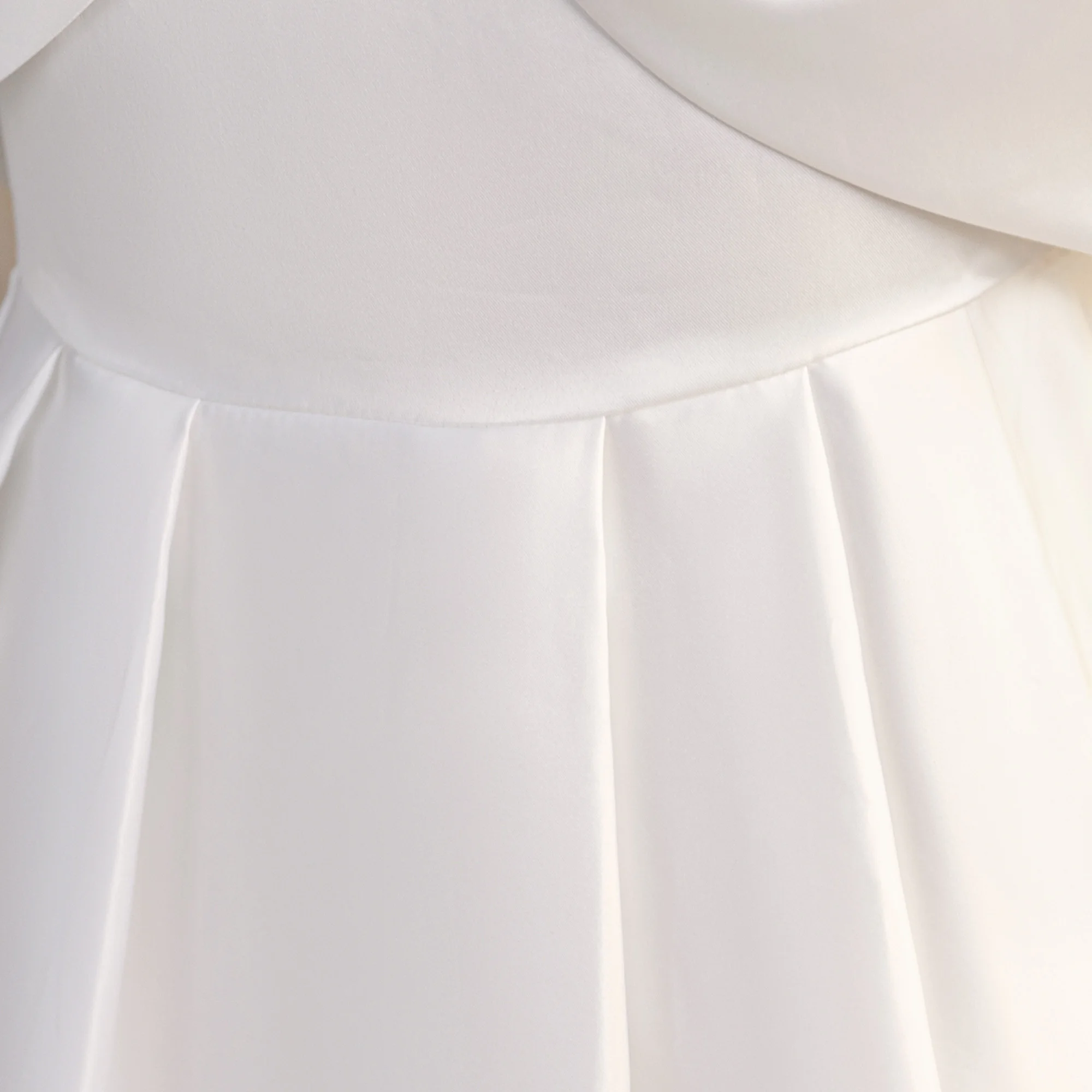 Satin-Hochzeitskleid für Mädchen, Elegantes Prinzessinnenkleid für Erstkommunion, Party, Brautjungfern, Abschlussball, Weihnachten, Neujahr, Abendkostüm – Detail 23