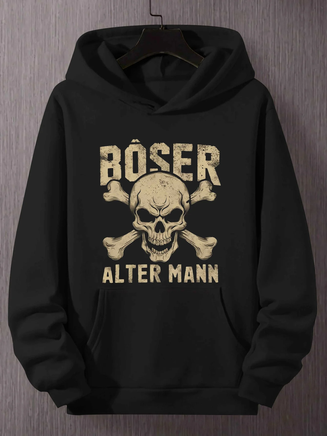 سترة بغطاء للرأس مطبوعة للأميرة للرجال من Top Pick - بلوفر كاجوال للأزواج بقصة ضيقة وجيب الكنغر للجنسين