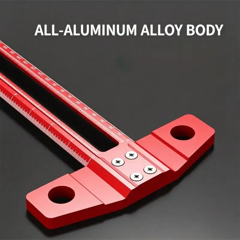  Layout Marking Guide with 90 Degree Head for Cabinet Boards Use