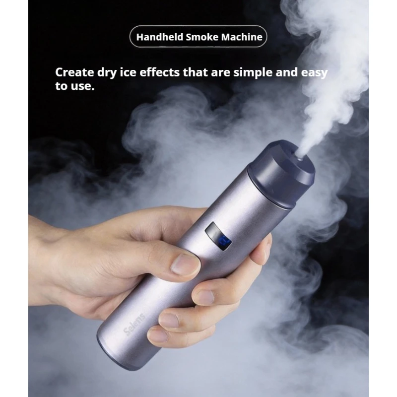 

Handheld portable smoke machine, suitable for photography, live streaming, stages, bars; small fog generator/smoke generator.