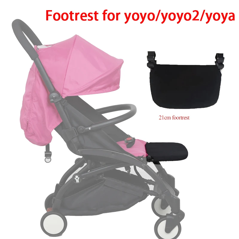 Baby Stroller Footboard Footrest 21CM Leg Rest Board Extend Fit for Stokke Yoyo2 Yoyo3 Yoya Stroller Accessories Baby Pushchair