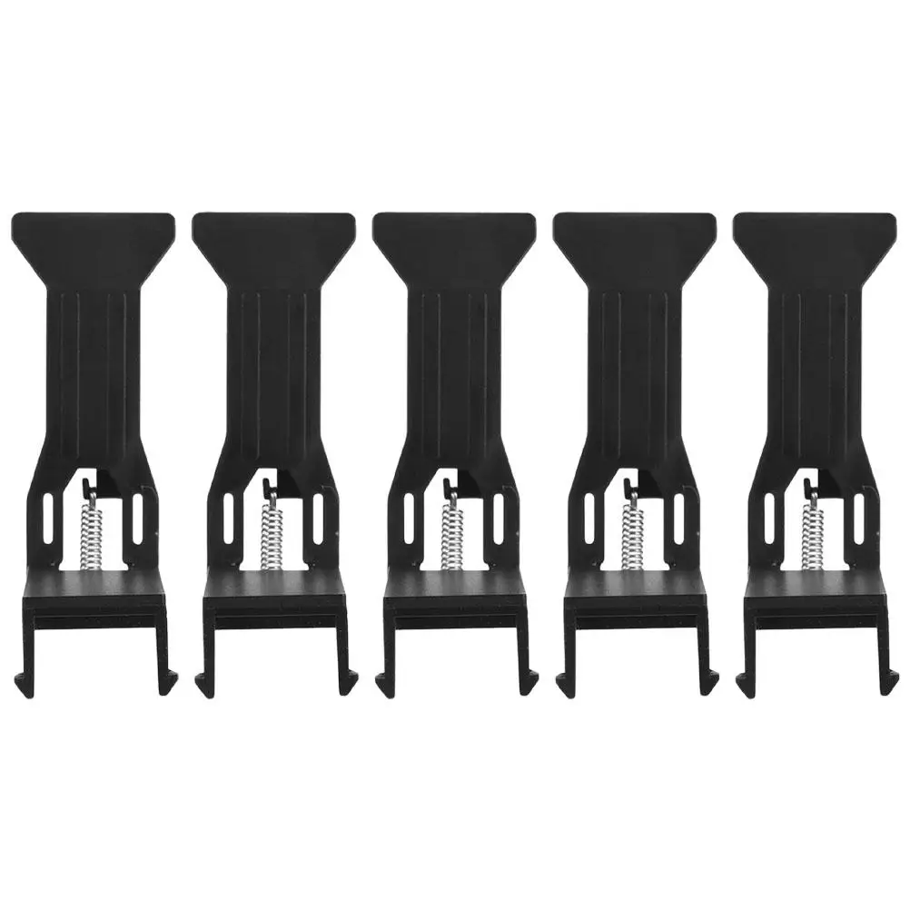 

5 Pcs Box Clips Metal Cash Holder for Small Businesses Business Card Organizer Money Organizer Envelopes Drawer Bands