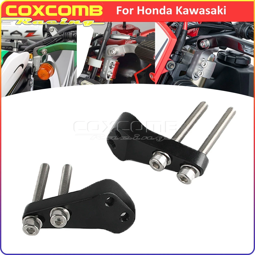 For Honda CRF150F CRF230F SL230 CRF250L CRF250M XLR125R XLR200R KDX125SR KDX200 KDX220 KLX250 KLX300R Hand Guard Mount Aluminum