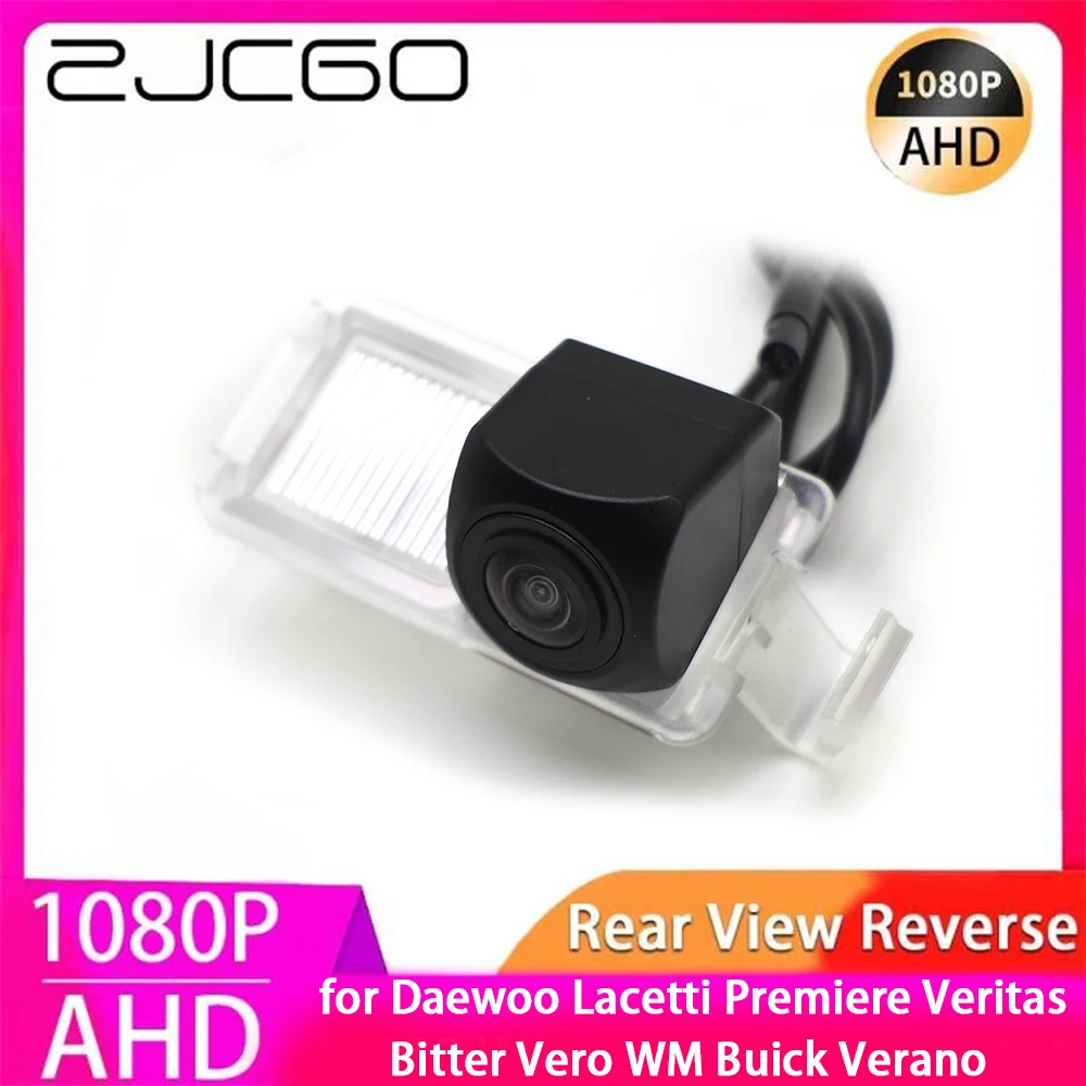 

ZJCGO AHD 1080P Parking Reverse Back up Car Rear View Camera for Daewoo Lacetti Premiere Veritas Bitter Vero WM Buick Verano