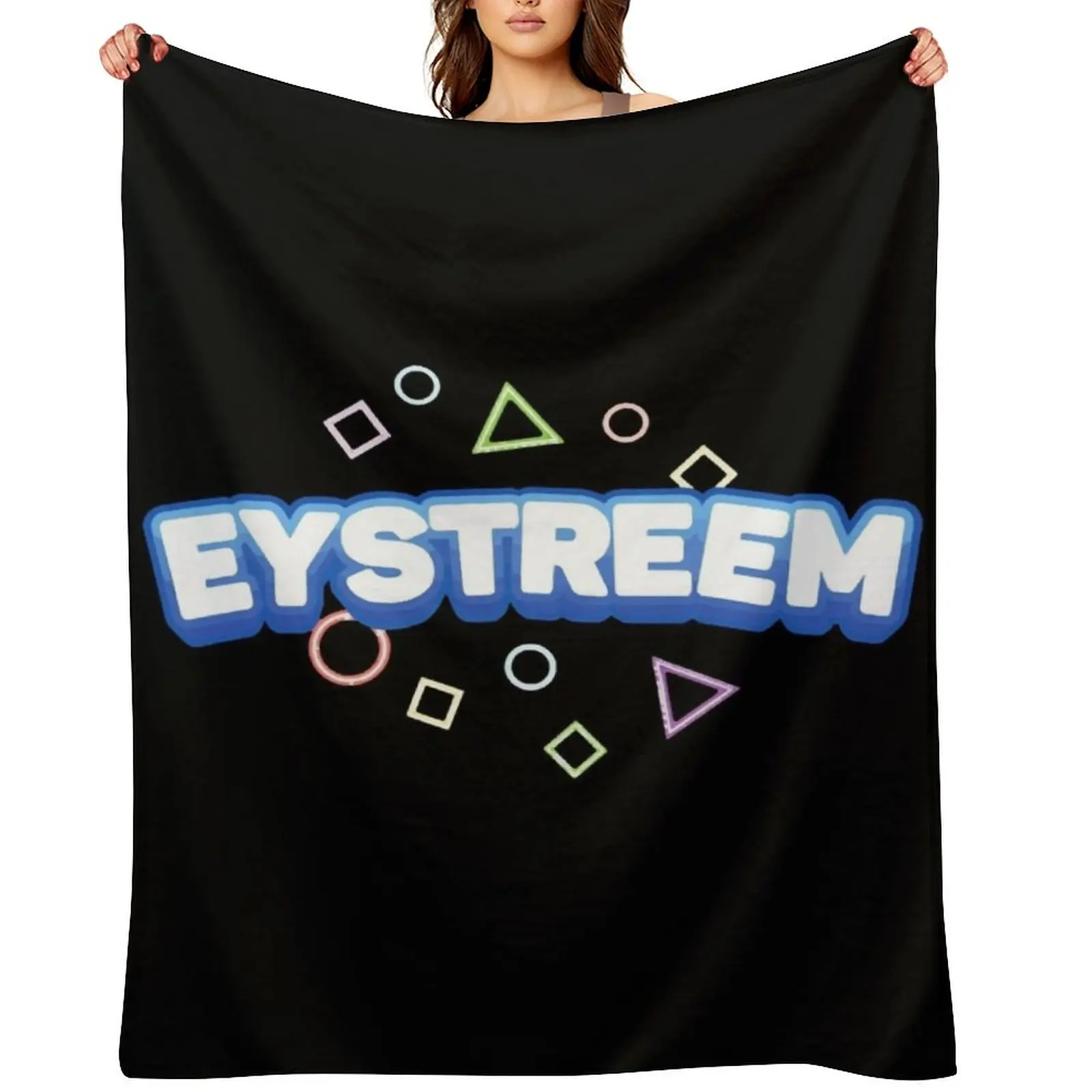 

eystreem Throw Blanket Furrys Plaid on the sofa Weighted warm for winter Blankets