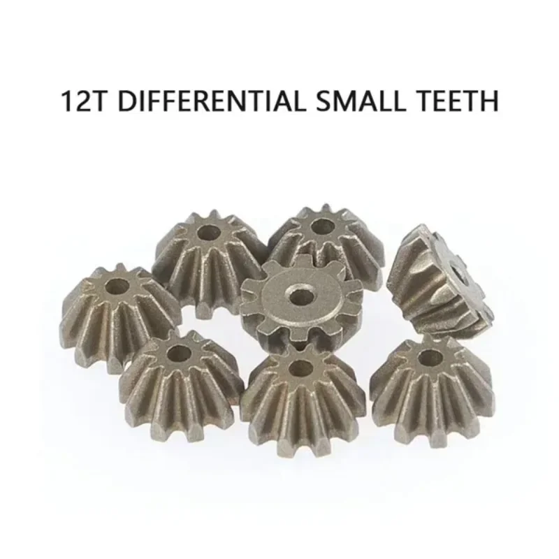 Części zamienne Wltoys 144001 - Metalowe zębatki 30T 16T 10T do mechanizmu różnicowego, pasujące do Wltoys 144001 12428 12429 12423 12429