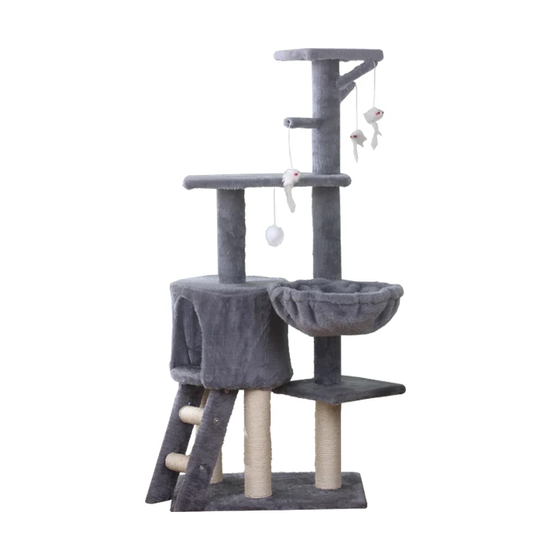 High quality factory multi-color optional cat tree  cat climbing frame for cat