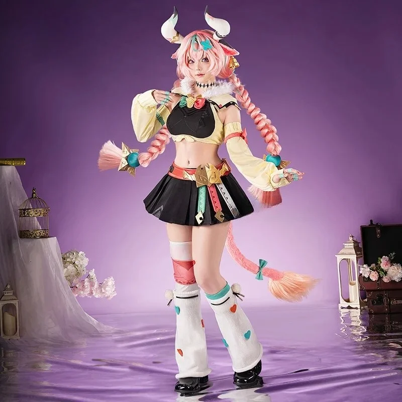 

Genshin Impact Varesa Косплей Костюм Полный комплект 2025 - Игровая форма Одежда с реквизитом для ролевых игр