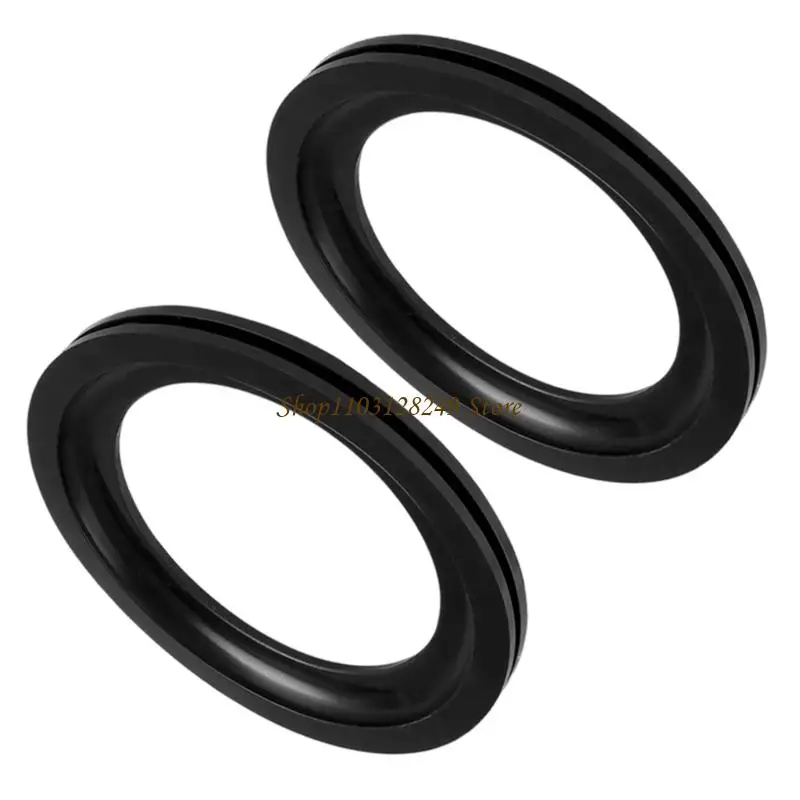 N5KD Multifunction Rubber Rings Leak Proof Seal Toilet Gasket Offers Broad Compatibility Easy & Sustainability for Toilet