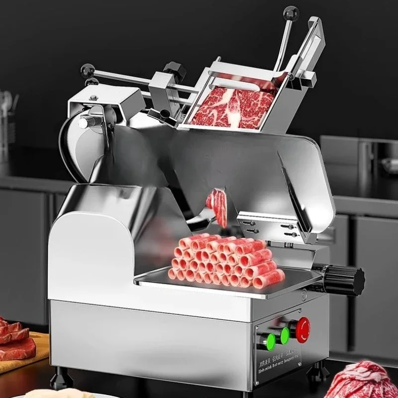 Commercial meat planer, cutter, meat cutter, commercial mutton sliced  roll automatic slicer