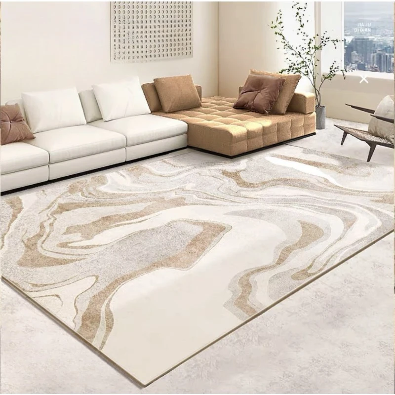 Casa sala de estar imitação de caxemira luz nórdica sofá abstrato de luxo, alguns cobertores de cabeceira