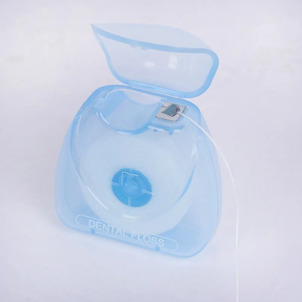 2Pcs 50M High Quality Micro Wax Dental Floss Ultra Thin Elastic for Removing Food Particles Plaque Between Teeth Disease