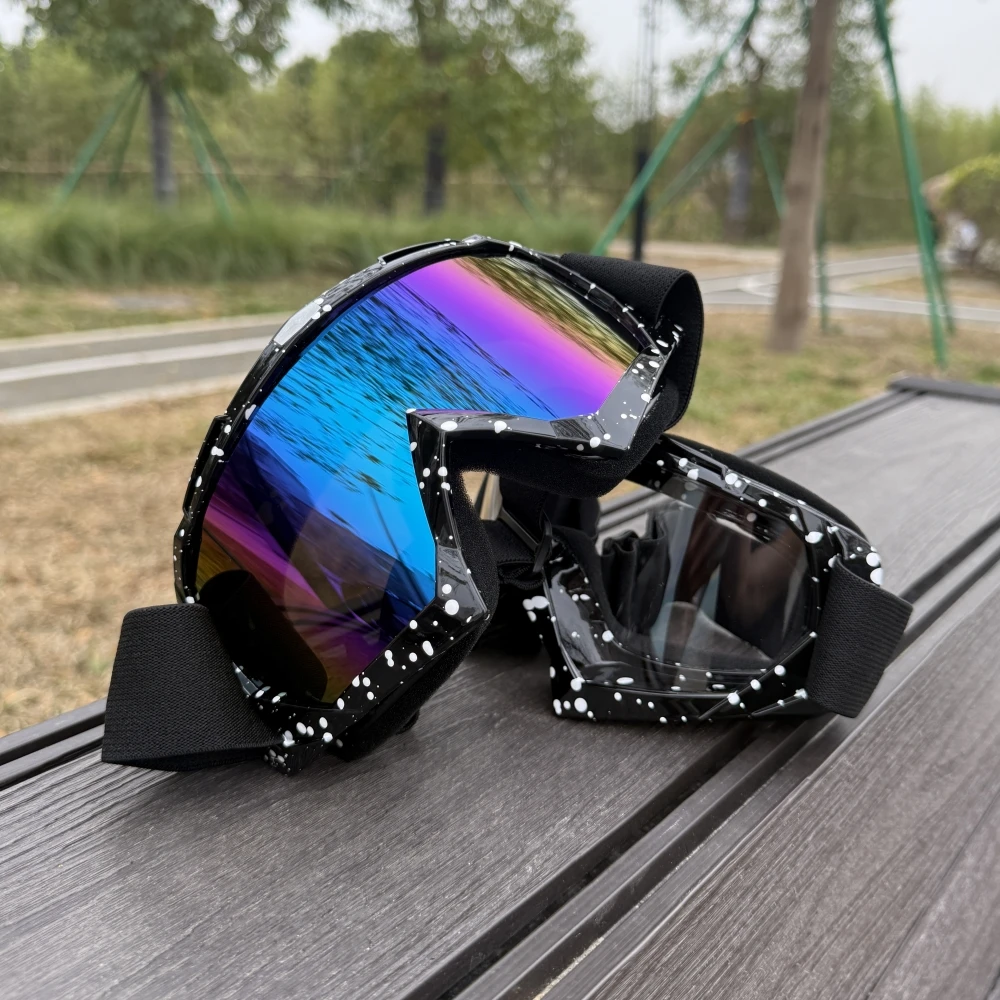 Hot Motocross Goggles Mask Men Cycling Scooter Enduro Antifog Windproof UV Protection Outdoor MTB MX Motorcycle Glasses Ski Mask