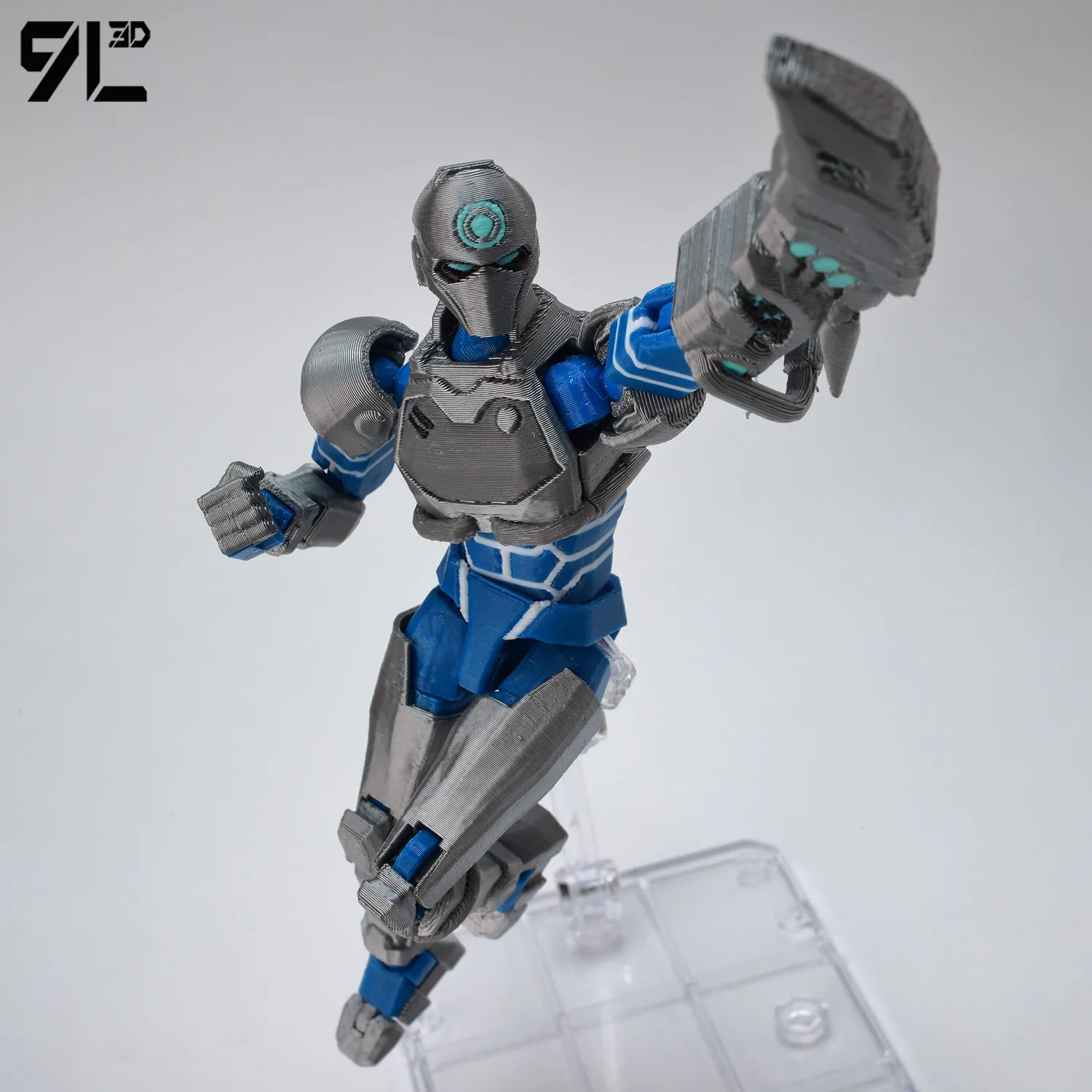 9L3D Printed Invincible Tech Jacket Toys Action Figures Titan13 T13 Dummy 13 Superheroes Multi-Jointed Movable Shapeshift Gifts - view 3