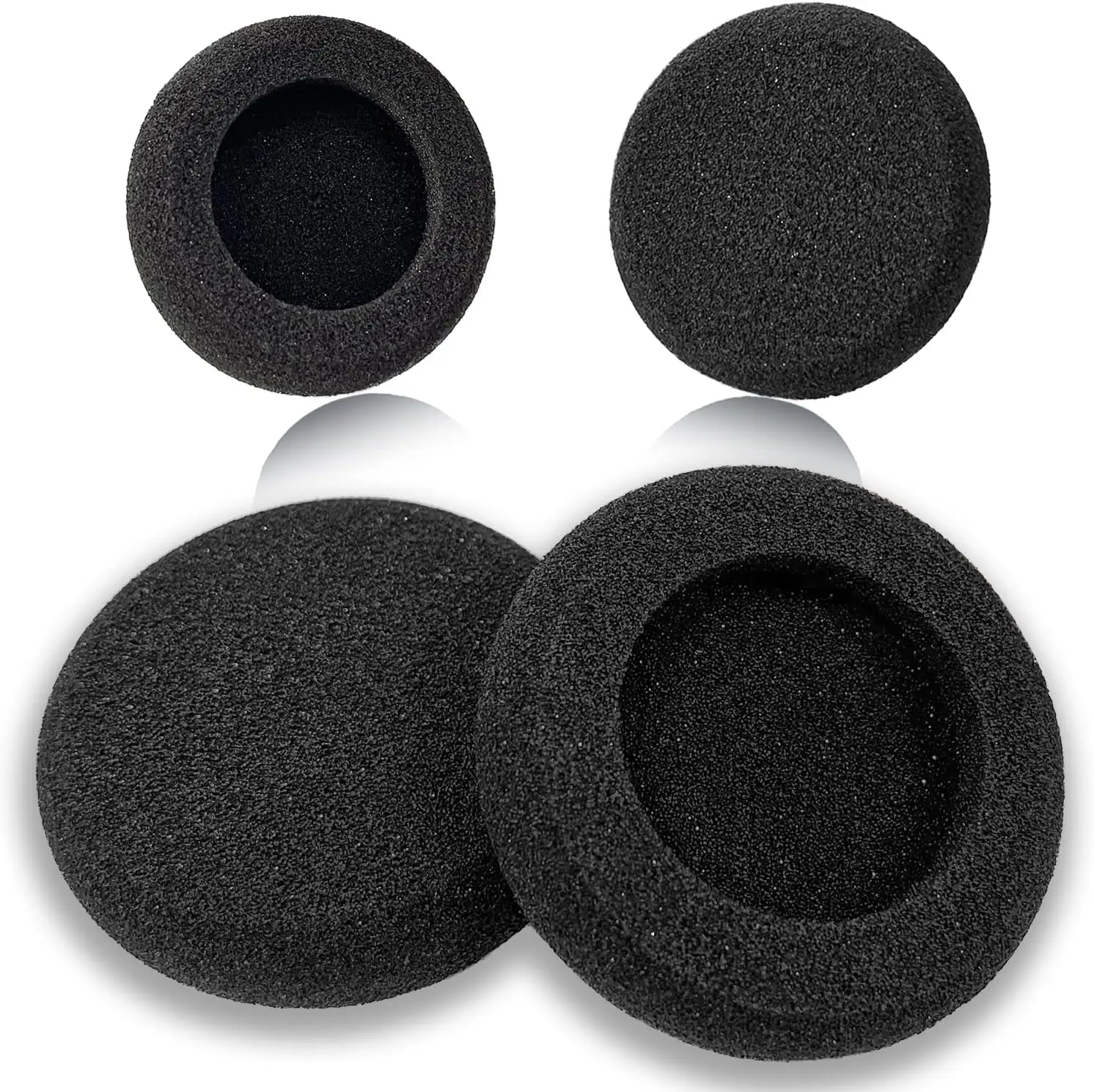 Ear Cushions for Jabra Headset Ear Pad Replacement Foam Earpads Designed for Jabra PRO 920 9450 Biz 1500 1900 2400 GN2000 Plantr