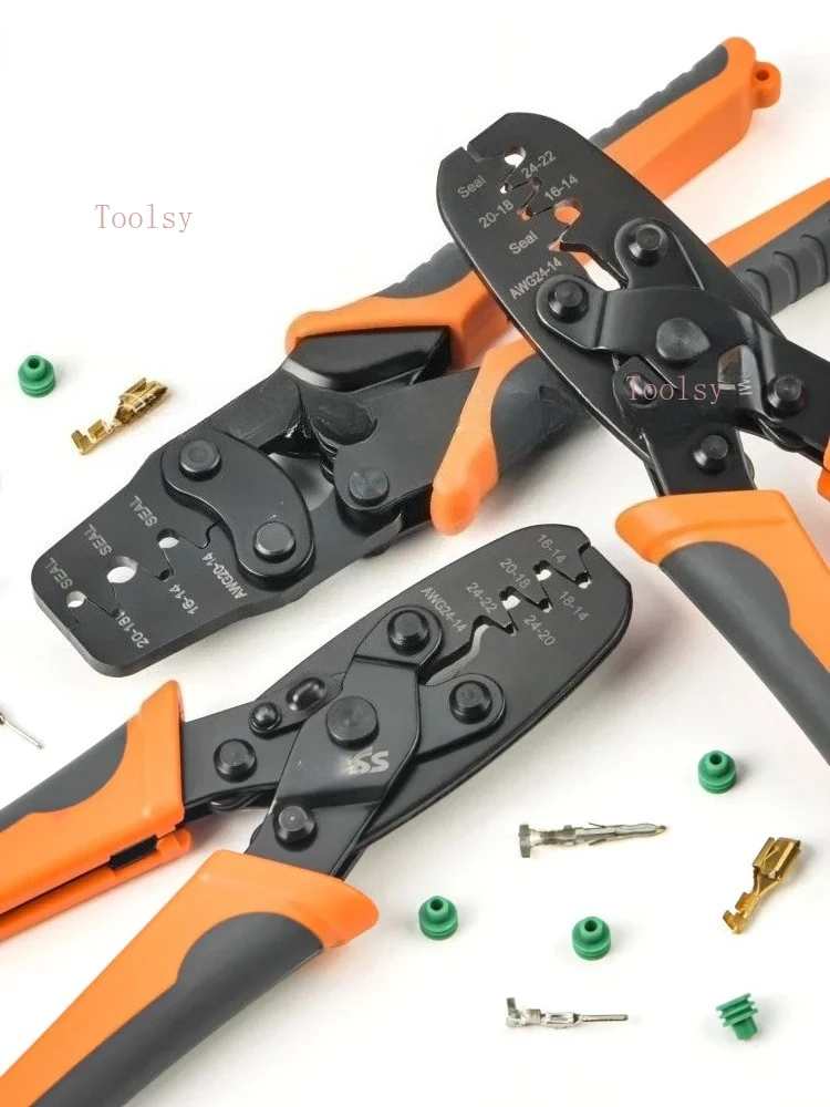 

Автомобильный жгут проводов, водонепроницаемый разъем, обжимные клещи, мужские и женские обжимные клещи, подключаемые вилки