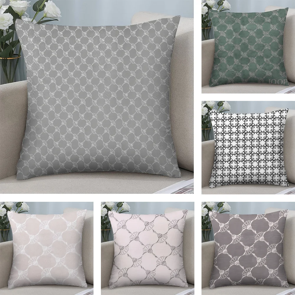 Custom J-Joops Cool Pillow Case Short Plush Pillow Covers Sofa Decorative Gift Home Double-sided Printing Cushion Cover
