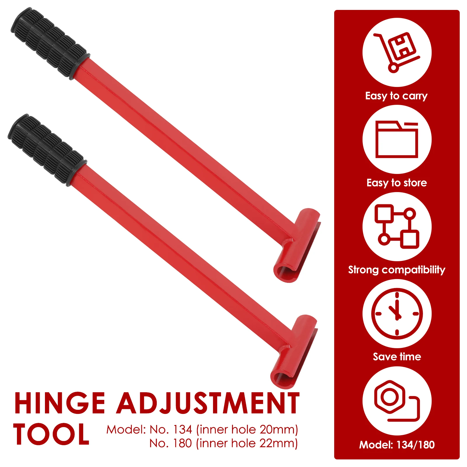 Hinge Bender Sturdy Hinge Adjustment Tool Easy Use Hinge Bender Wrench Portable Door Hinge Tool 134 Gauge or 180 Gauge Hinge