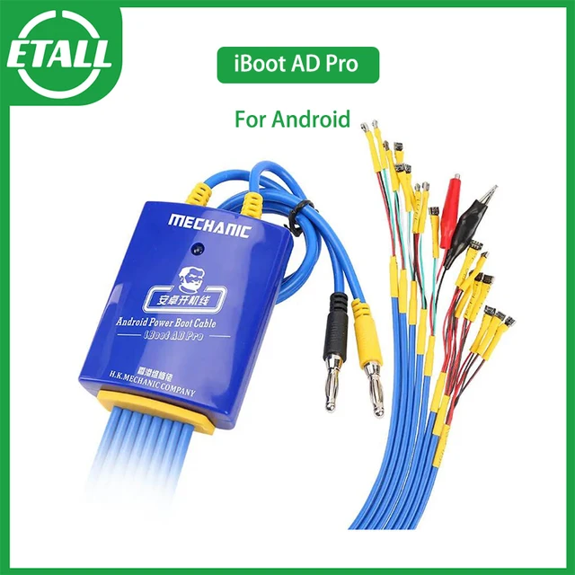 MECHANIC iBoot AD Pro Kabel testowy zasilacza Android One Button Boot Control Line do Samsung Huawei Supply Control Test Cable