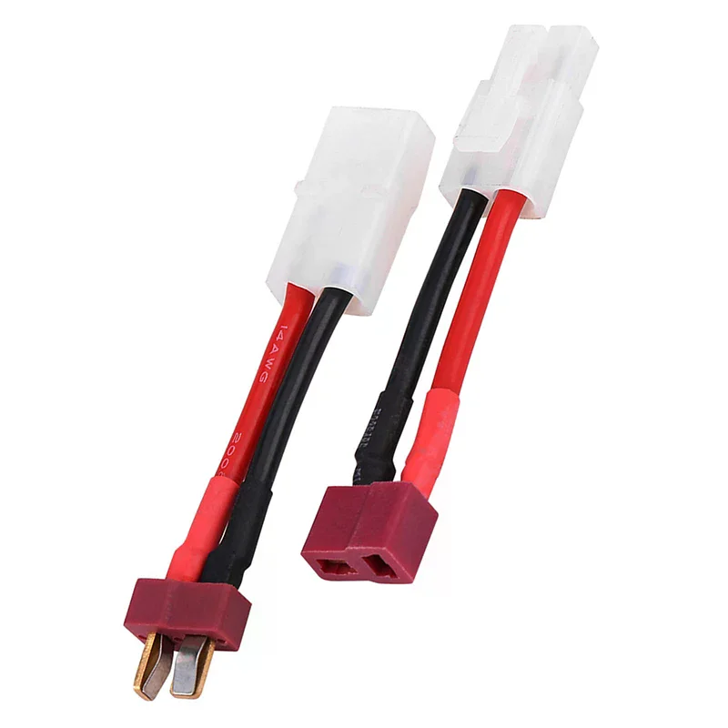 Female/Male Deans T Plug To Connector Conversion Cable 16AWG For RC Drone Car Boat Quadcopter Battery Adapter