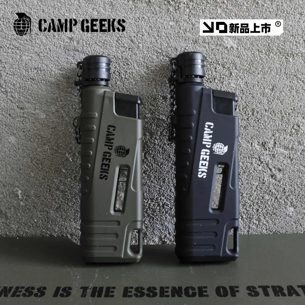 

Тактическая военная ветрозащитная портативная выдвижная зажигалка для кемпинга на открытом воздухе с синим пламенем