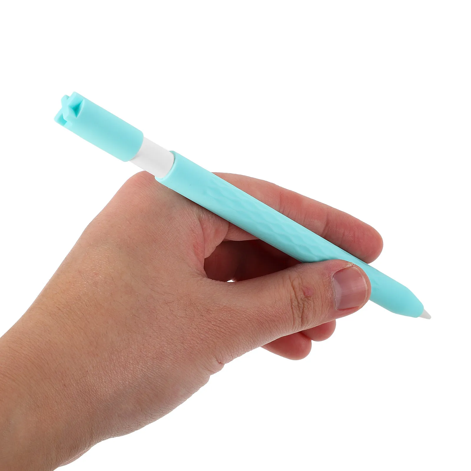 

Portable Lightweight Touch Screen Pen Sleeve Stylus Pen Silicone Cover Non-Slip Protective Replacement Sleeve for All Capacitive