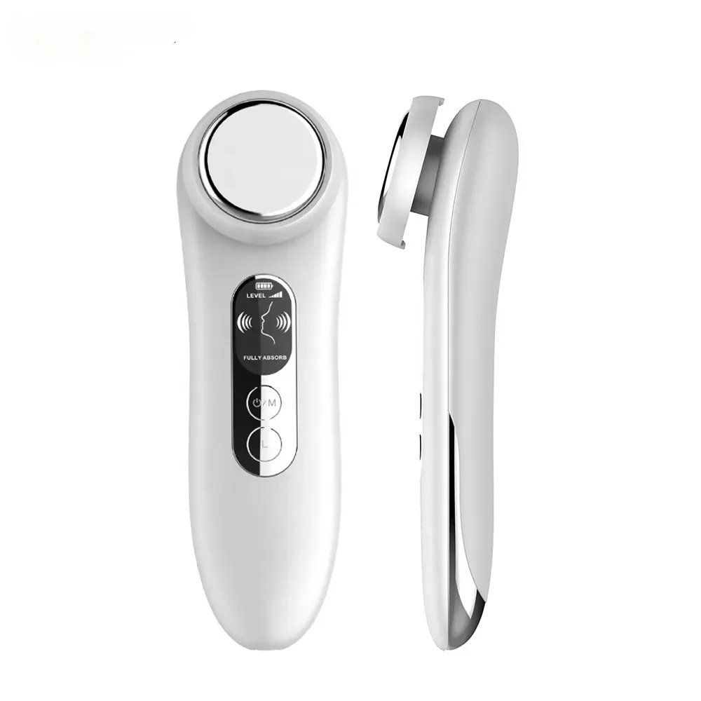 Skin Facial Cleaning  Brush Galvanic Thermal Function Face Massager Beauty Device