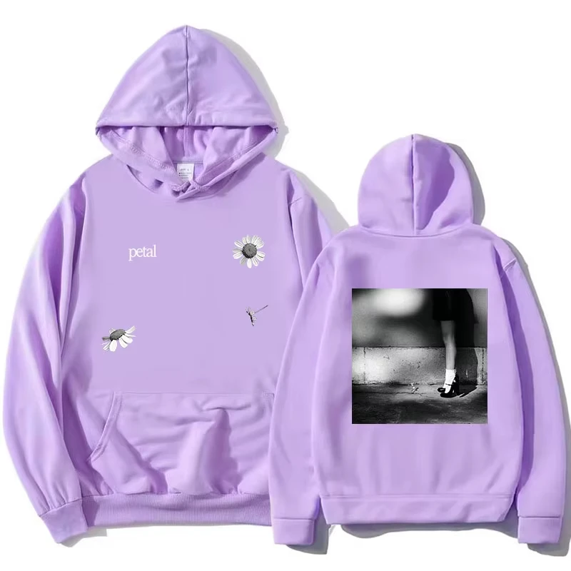 Ariana Grande Petal Hoodies, langärmelige, modische Kapuzenpullover, Grafik-Design, lässiger, lockerer Schnitt, bedruckte Pullover, unisex. – Detail 16