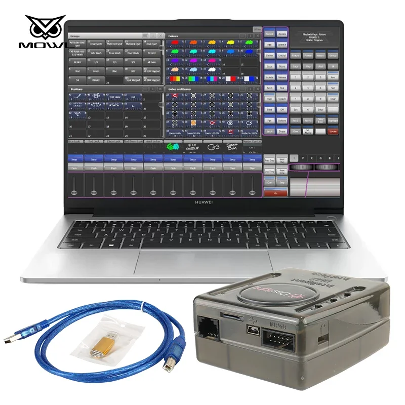 2025 Intelligente DMX-interface voor podiumverlichting DMX 512-controller