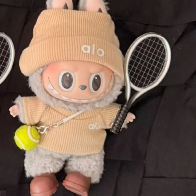 ชุดกีฬา ชุดเทนนิส ชุดแต่งตัว รองเท้า ของเล่นสำหรับตุ๊กตาลาบูบู ขนาด 15-17 ซม. ชุดออกแบบขั้นสูง สำหรับนั่งเล่นเกมส์ปาร์ตี้ ของขวัญ