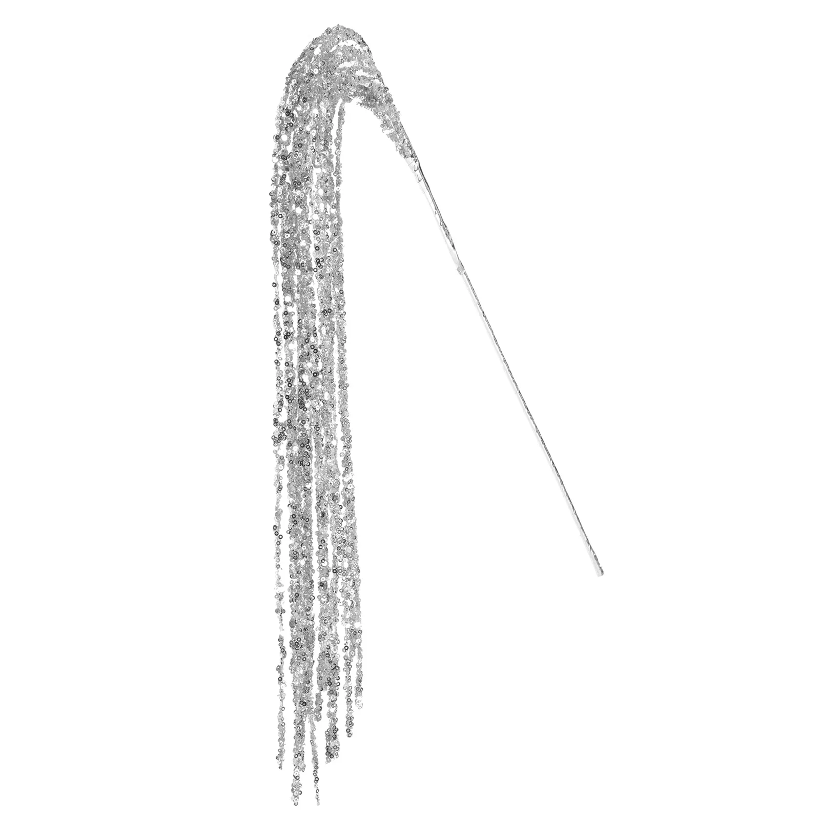 

1pcs Artificial Bead Branch Christmas Tree Decorations Festive Home Office Party Indoor Xmas Decor Vase Fillers Plastic Stem