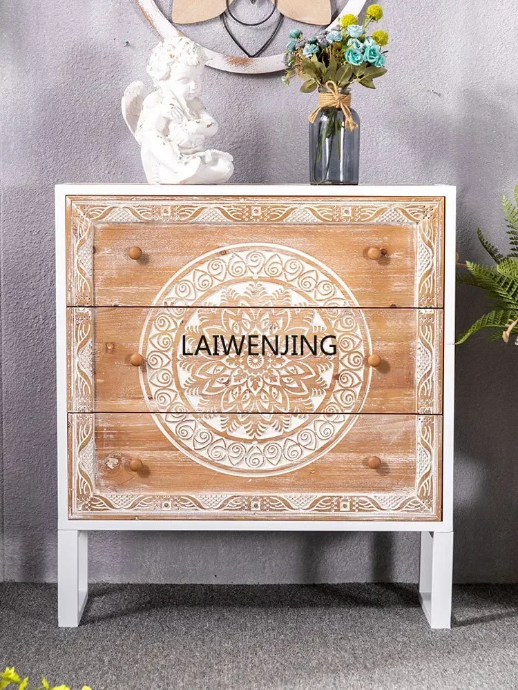 

MJY American country wrought iron entrance living room Wudou retro decoration bed and breakfast locker