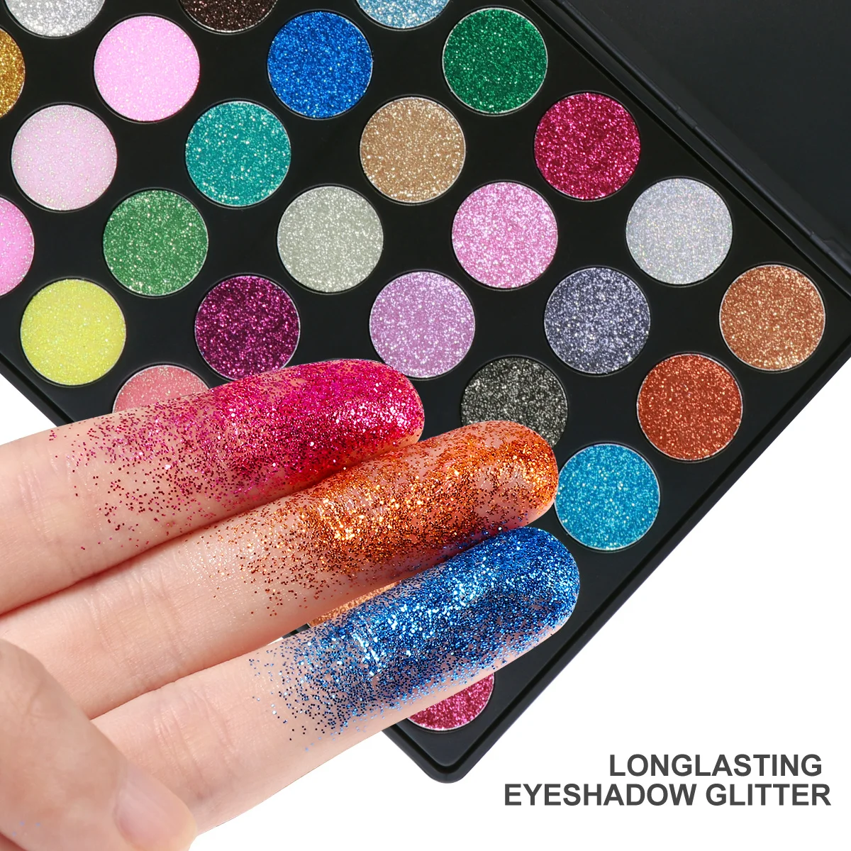 グリッターアイ Frcolor グリッターアイシャドウパレット シャイニーアイシャドウ カラフル 高発色