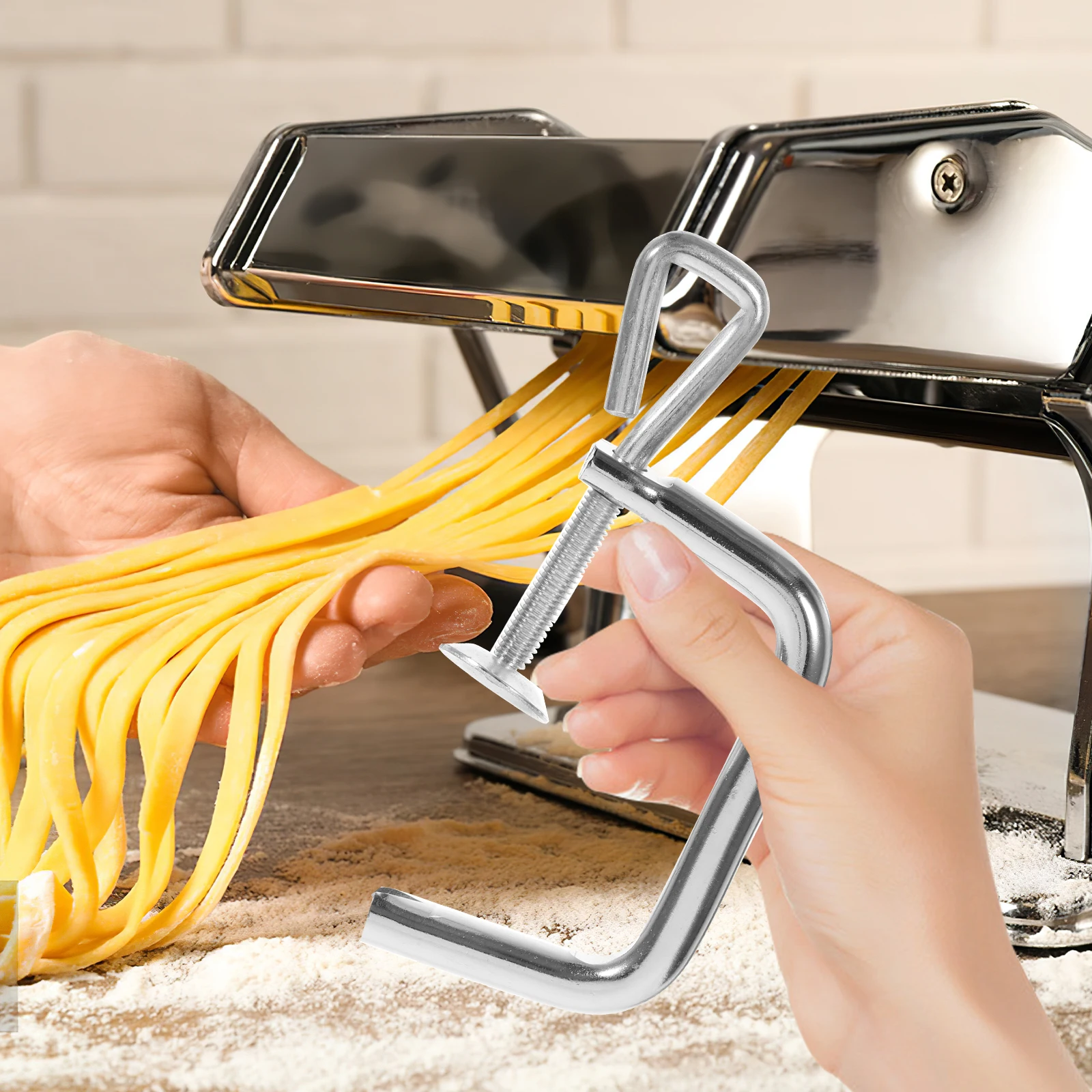 

1pc Noodle Machine Accessories Pasta Maker Clip Universal Replacement Parts for Manual Making Tools Kitchen Bar Supplies