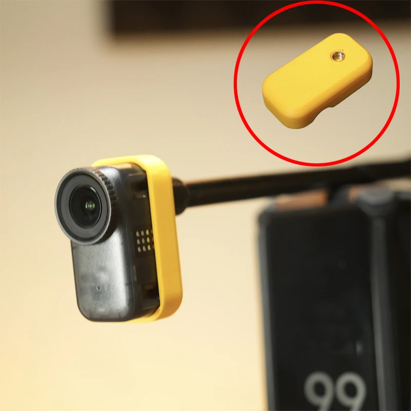 1PCS Simulated Probe Lens Mounting Adapter Conversion Holder POV shooting Modified Accessories for DJI Osmo NANO Action Camera