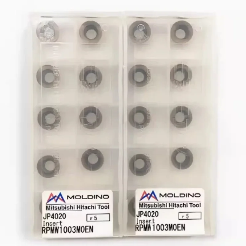

RPMW1003MOEN JP4020 /RDMT0802MOTN JP4020 /RDMT10T3MOTN JP4020 /RDMT1204MOTN JP4020 CNC blade carbide inserts 10Pcs