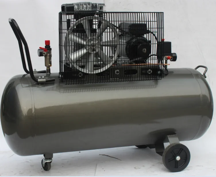 2.2KW 3HP 80L 100L 200L 300L Piston Belt Driven Industrial Air Compressor