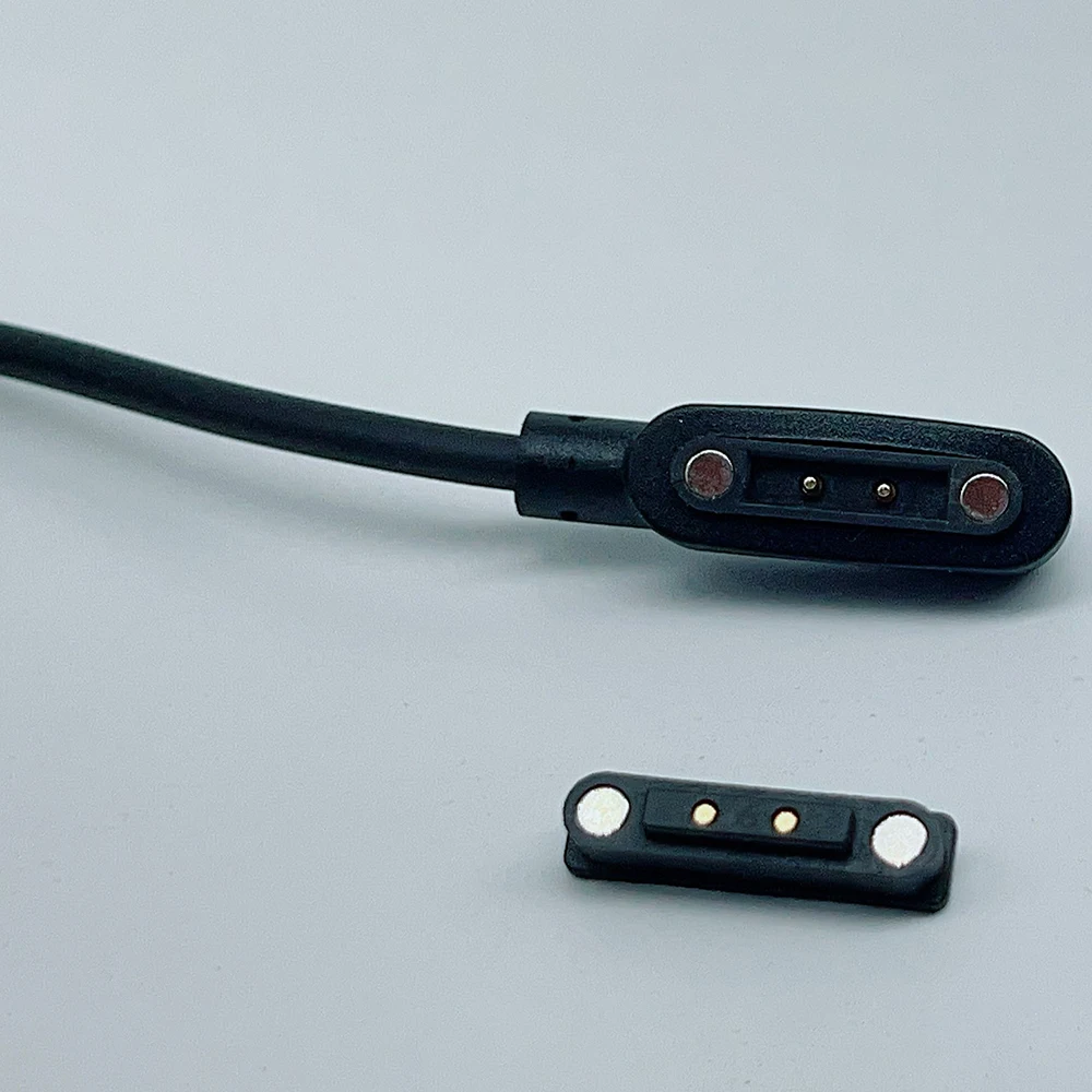 2-Pin 3-Pin 4-Pin USB DC Magnetischer Pogo-Pin-Stecker 2P 3P 4P Stecker Buchse 4,4mm 2,2mm Wasserdichtes Magnetisches Strom- und Datenladekabel – Detail 3
