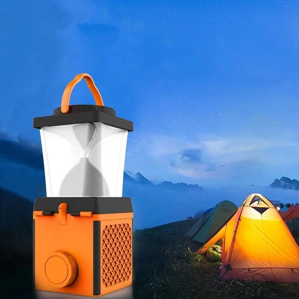 New Advanced Salt Water LED Lamp Charging Lantern Salt Water Charging Portable Travel Light Emergency Light USB Camping Light