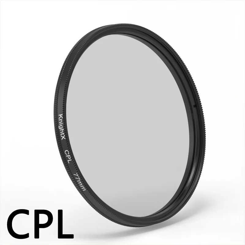 CPL Filter Circular Camera For Cannon Nikon Sony Pentax Lens 49-77MM filtre nd