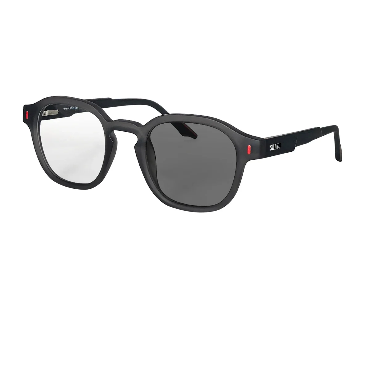 SHINU Progressive Multifocal Photochromic Adaptive Lenses Glasses for Reading Computer and Distance Vision No-line Progressive