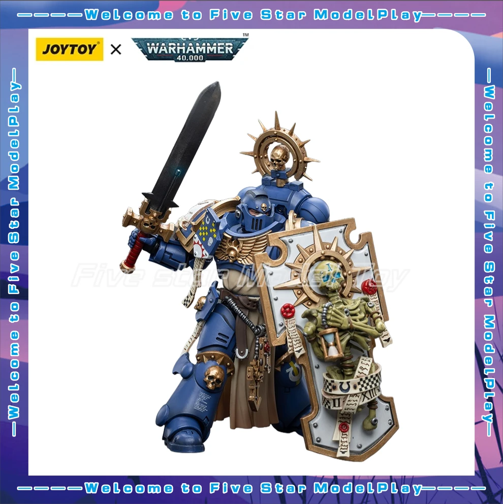 

【FS】JOYTOY Warhammer 40K Масштаб 1/18 Фигурки Ultramarines Primaris Captain Модели Игрушки Подарки