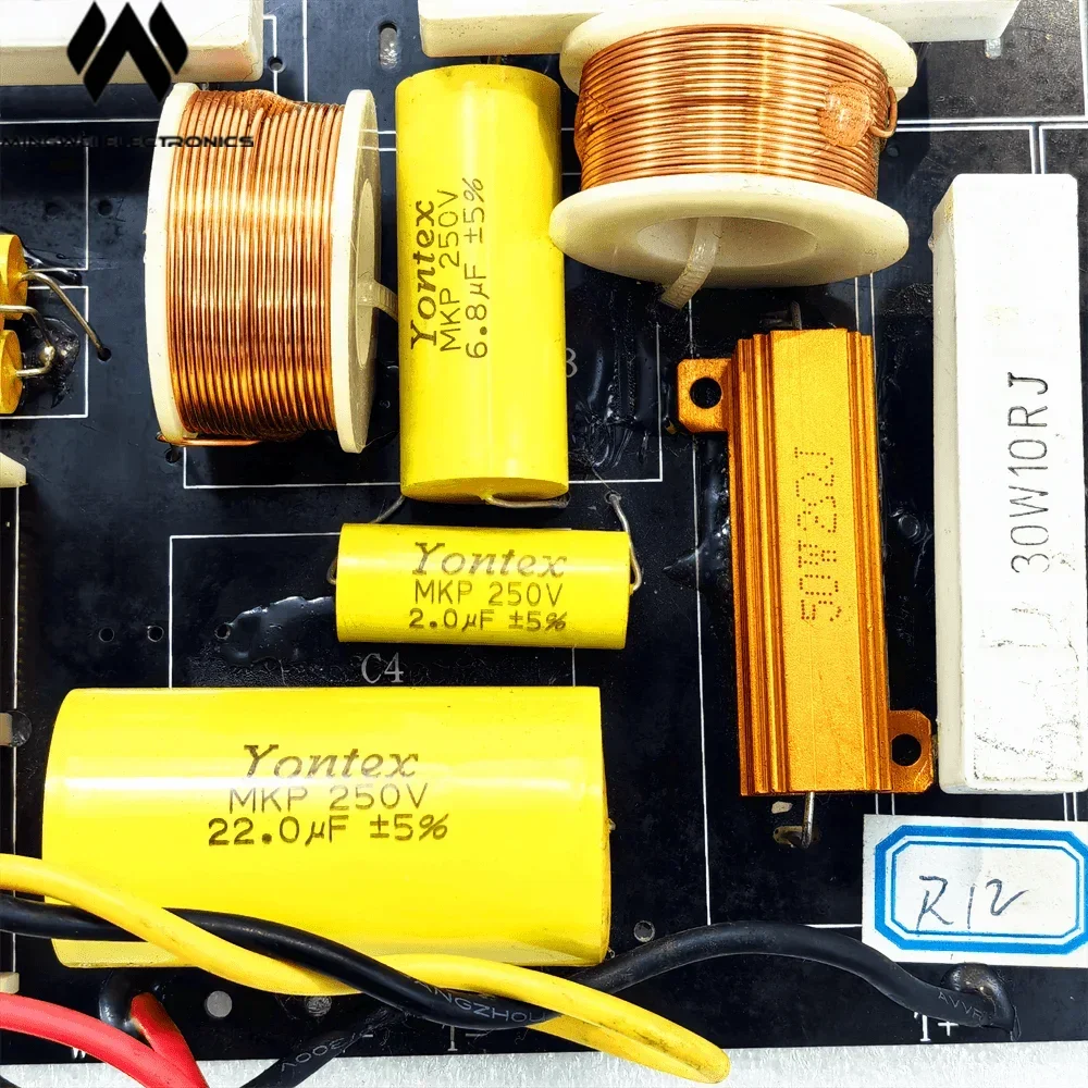 Crossover de alto-falante de palco MW Audio R12 para 12 polegadas