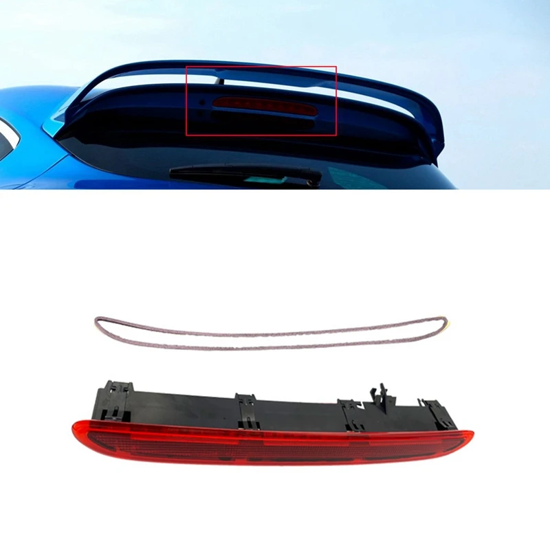 Car LED High Mount Rear Third Brake Light Stop Signal Lamp For Opel Vauxhall Astra J Hatchback 2010-2017 13372164